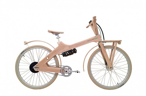 Ξύλινο ποδήλατο Οδυσσέας E-bike